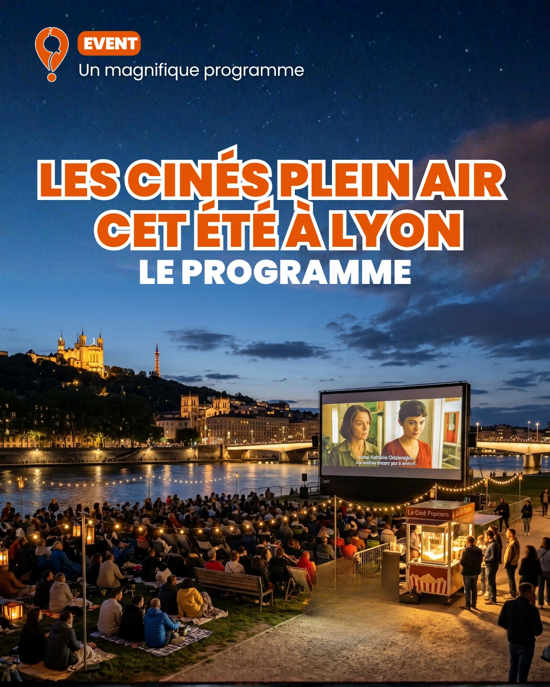 Les ciné plein air à Lyon : Le Programme