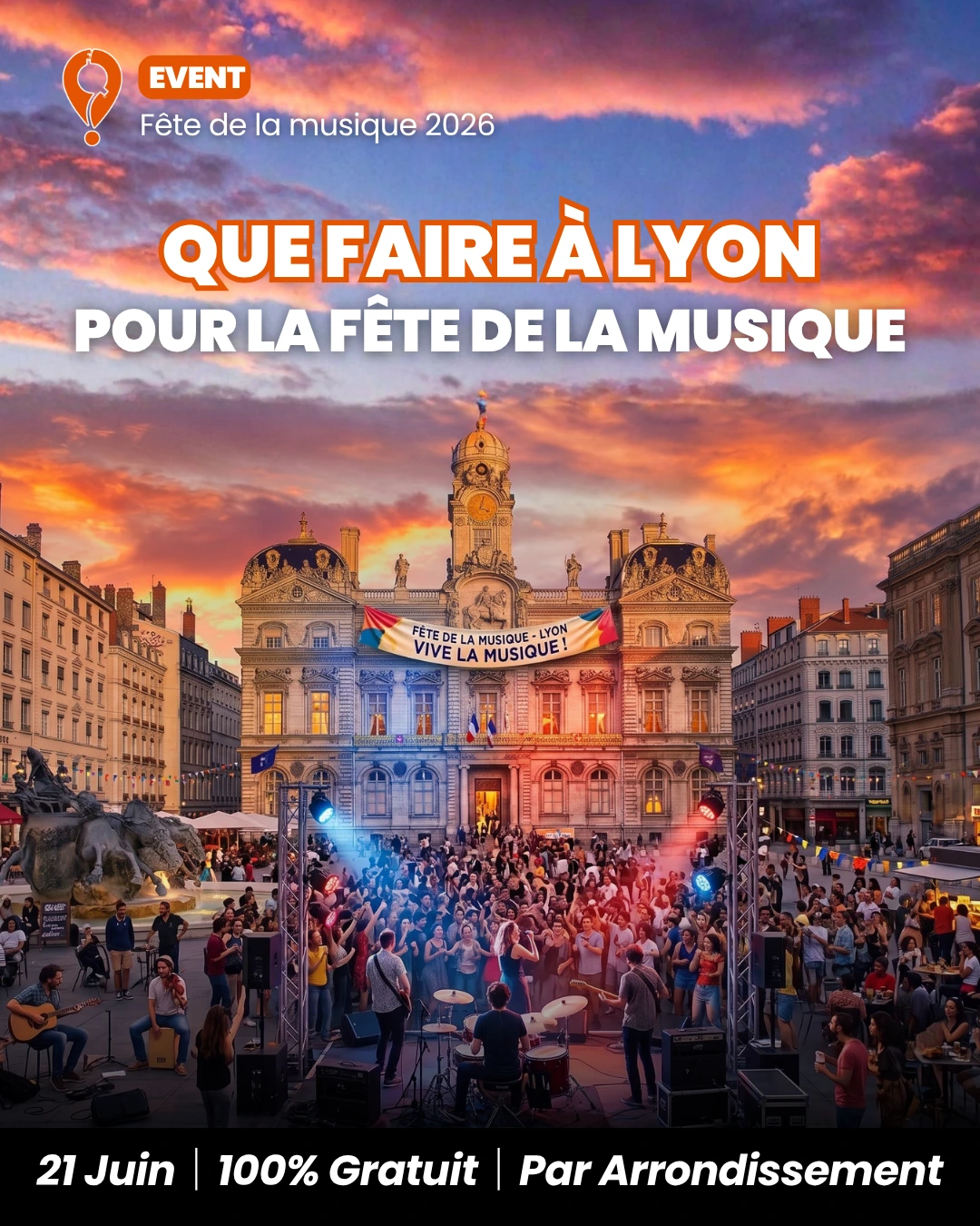 Que Faire à Lyon : Fête de la musique
