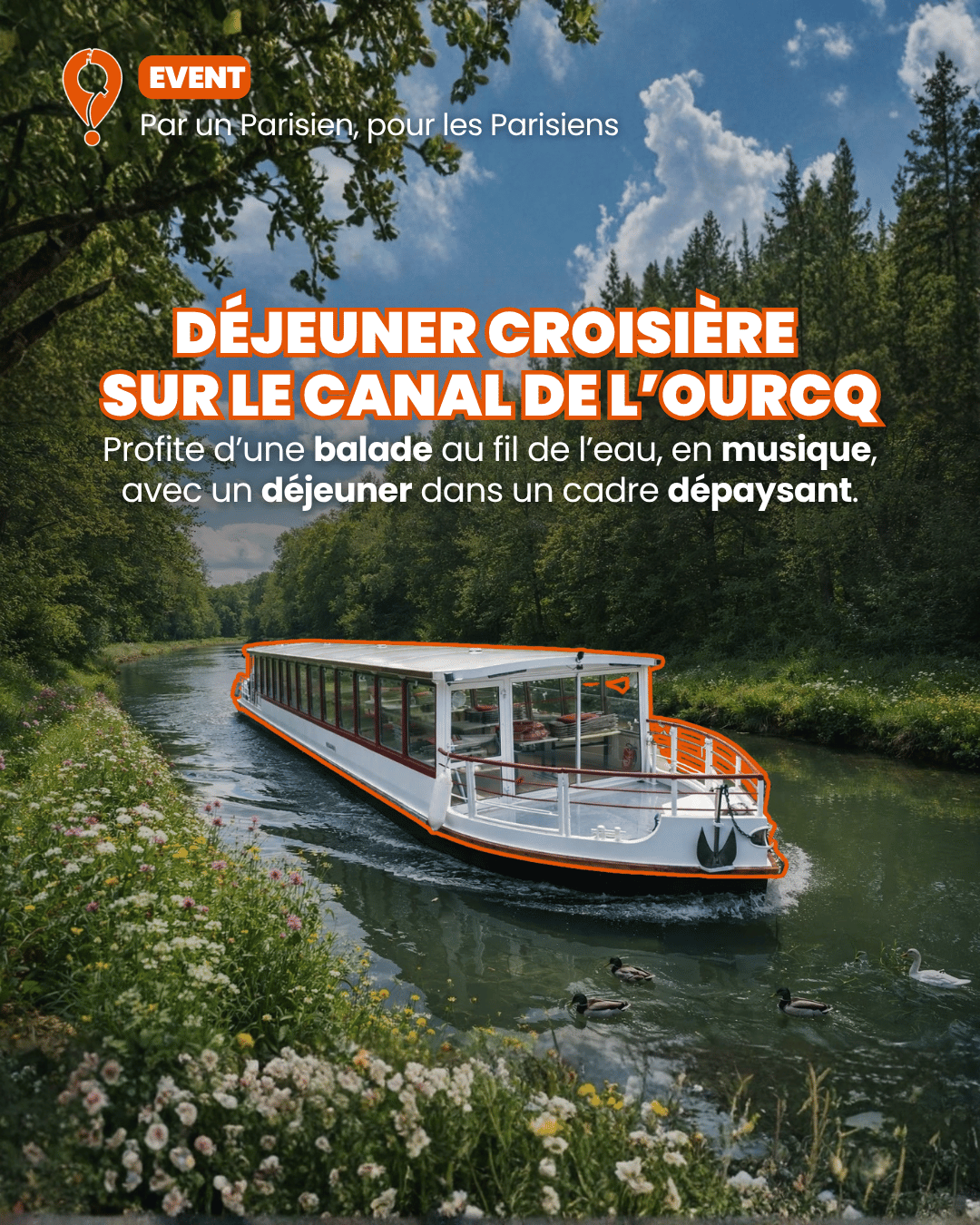 Déjeuner-Croisière à Paris